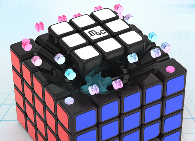 YongJun MGC 5 Magnetic 5x5x5 Stickerless Speed Cube